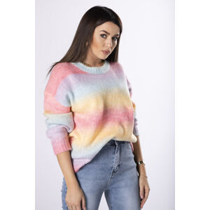 Vícebarevný pulovr M83391