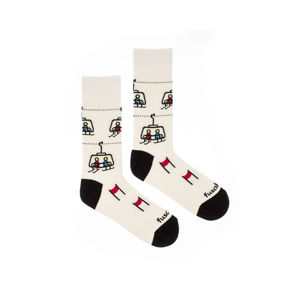 Vícebarevné ponožky Skiers