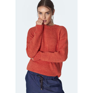 Oranžový pulovr SW08