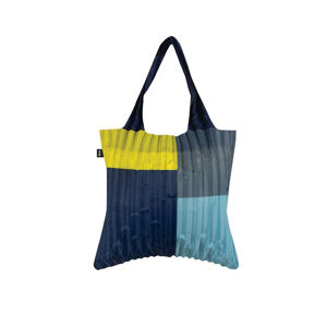 Modro-žlutá taška Pleated Sunshine Bag
