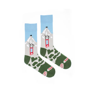 Vícebarevné ponožky Tatras Cableway