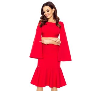 Červené šaty Laura