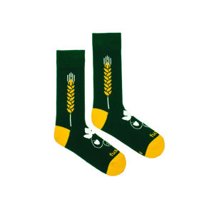 Žluto-zelené ponožky Beer Additives