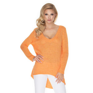 Oranžový pulovr 30067