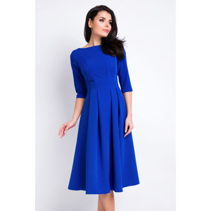 Modré šaty A159