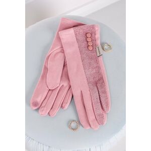 Ružové rukavice Emma