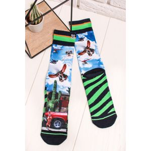 Pánské vícebarevné vzorované ponožky Who's First