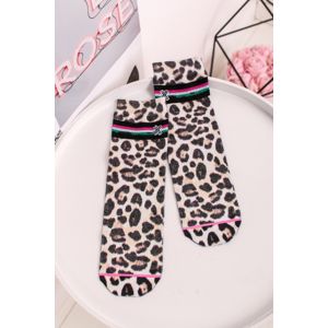 Dámské leopardí ponožky Bonny