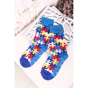 Vícebarevné ponožky Pucle