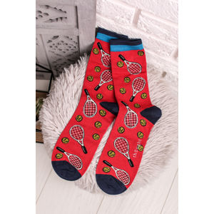 Pánské červené ponožky Sports Club Men's Sustainable Socks