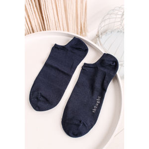 Pánské tmavě modré kotníkové ponožky Ashley Trainer Socks