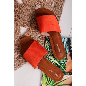 Oranžové pantofle Lupita