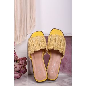 Žluté pantofle Claira