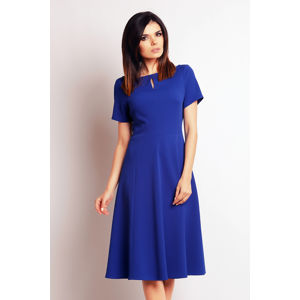 Modré šaty M099