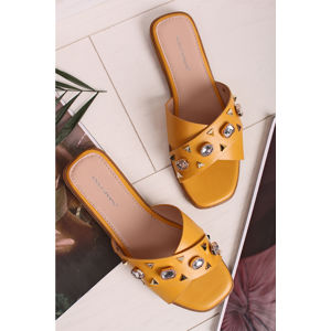 Žluté pantofle Olga
