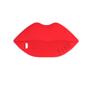 Červený silikónový kryt Lips pro iPhone 6/6s