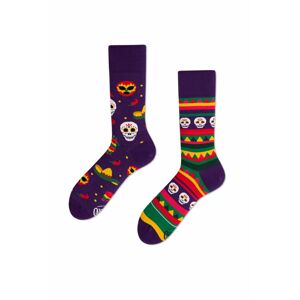 Vícebarevné ponožky Fiesta Mexicana